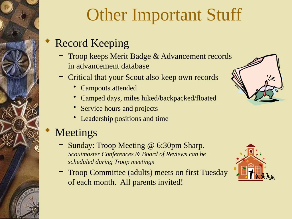 Scouts BSA New Parent Orientation Troops 1041 & - slide 30 of 37