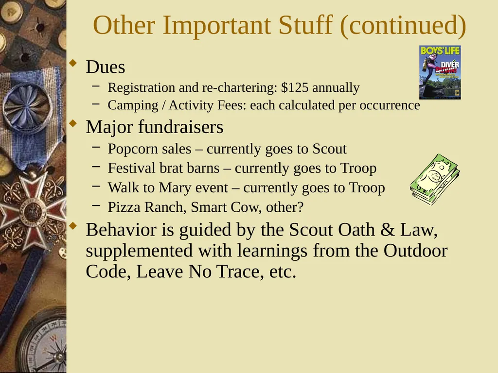 Scouts BSA New Parent Orientation Troops 1041 & - slide 31 of 37