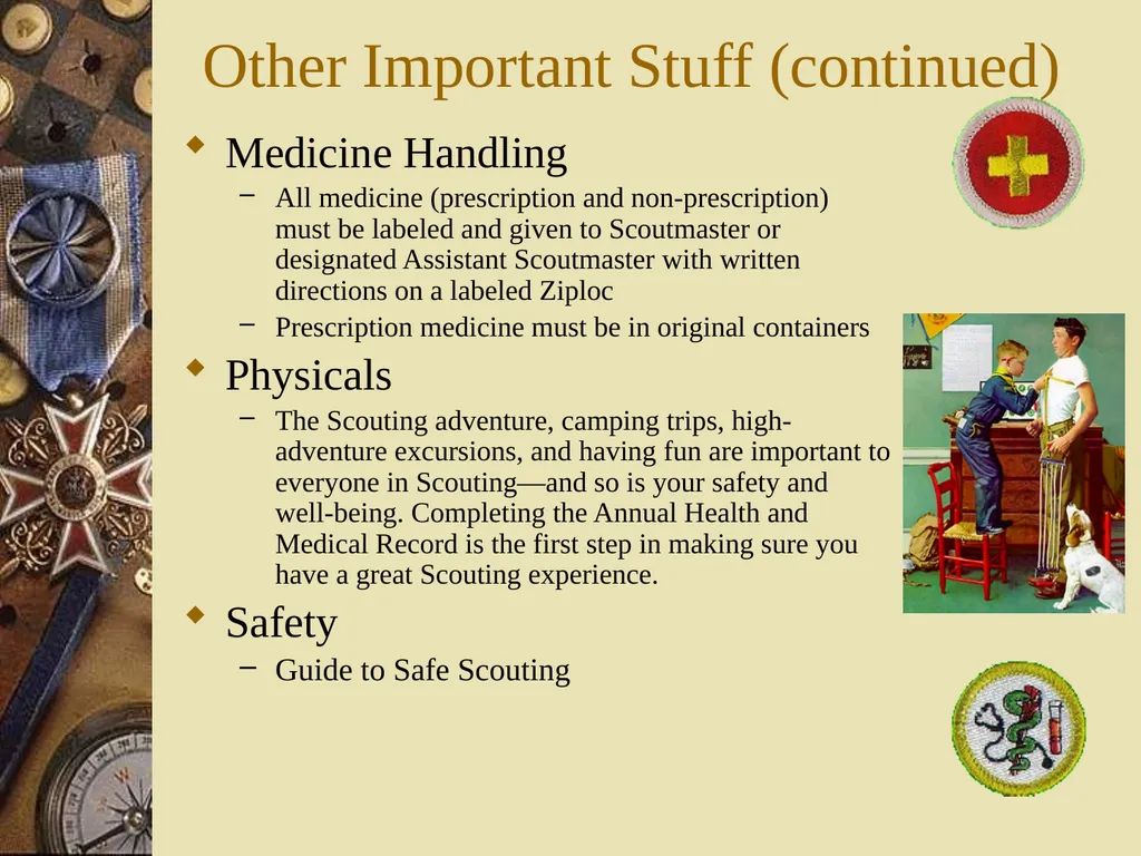 Scouts BSA New Parent Orientation Troops 1041 & - slide 32 of 37