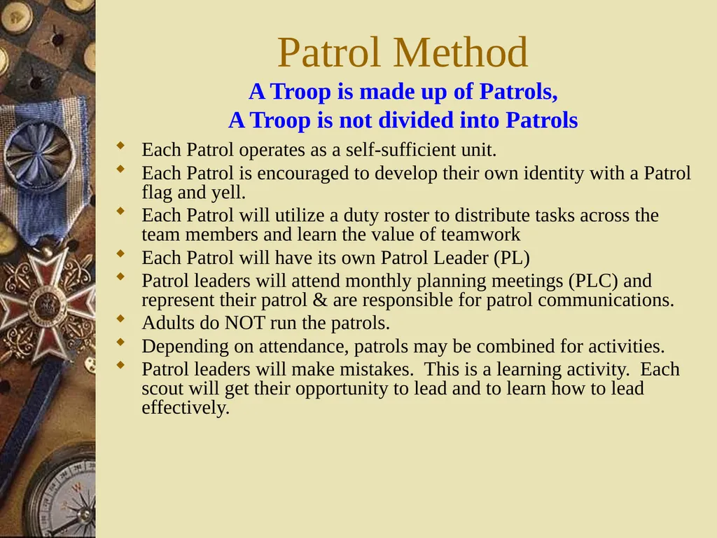 Scouts BSA New Parent Orientation Troops 1041 & - slide 9 of 37