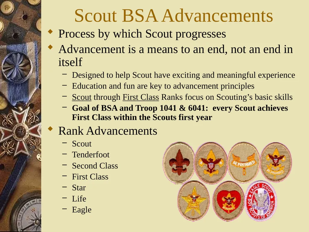 Scouts BSA New Parent Orientation Troops 1041 & - slide 14 of 37