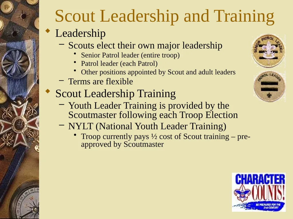 Scouts BSA New Parent Orientation Troops 1041 & - slide 13 of 37