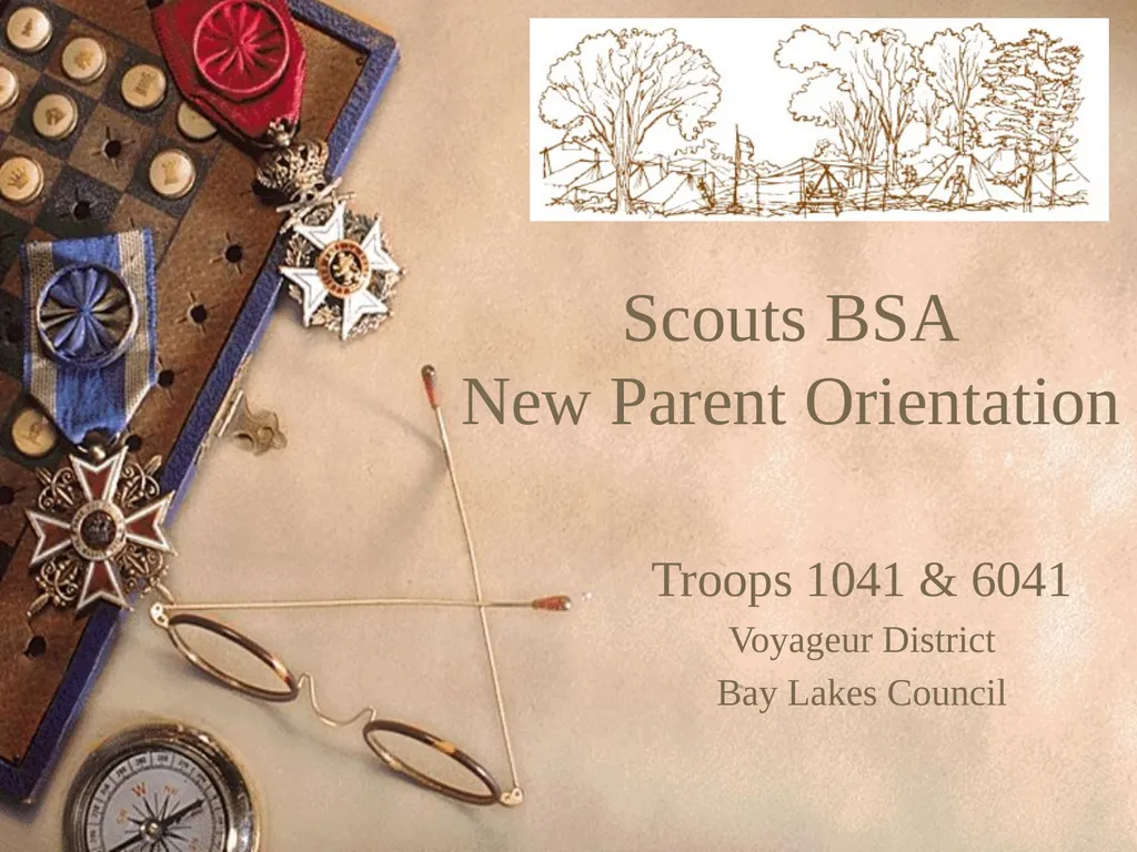 Scouts BSA New Parent Orientation Troops 1041 & - slide 1 of 37