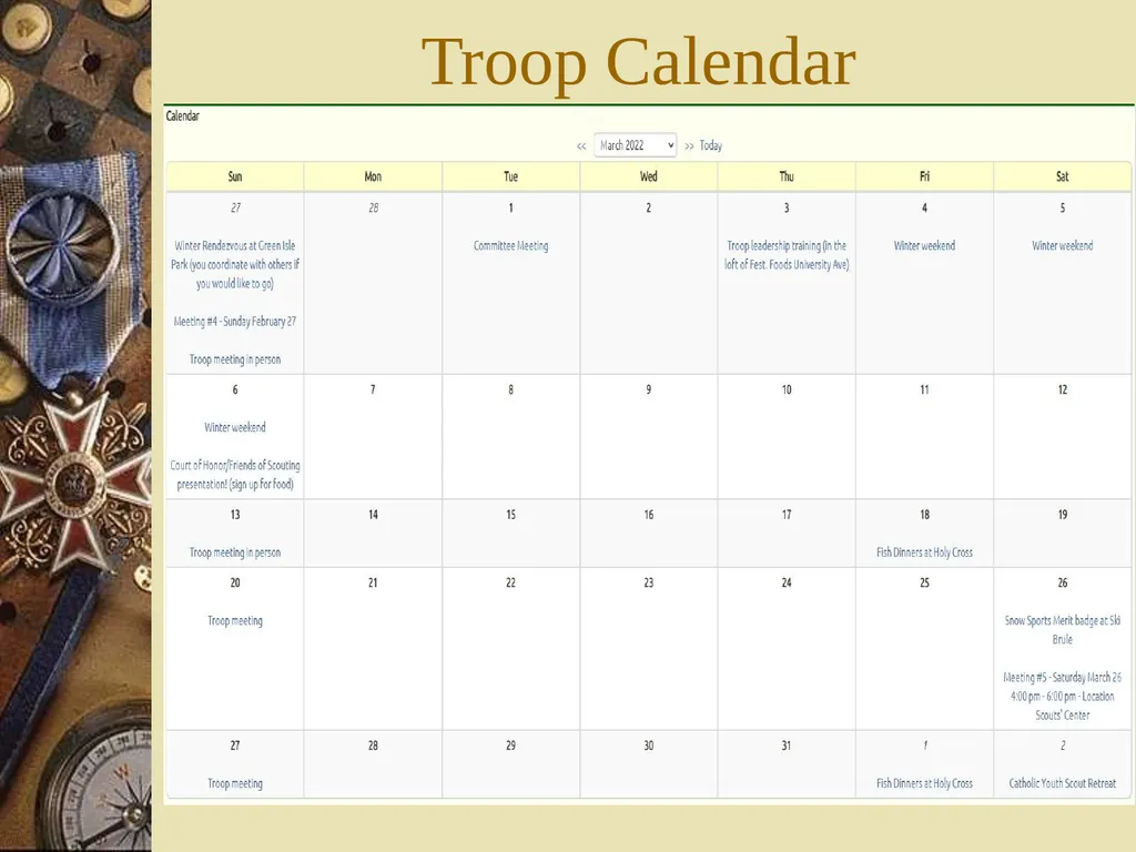 Scouts BSA New Parent Orientation Troops 1041 & - slide 29 of 37