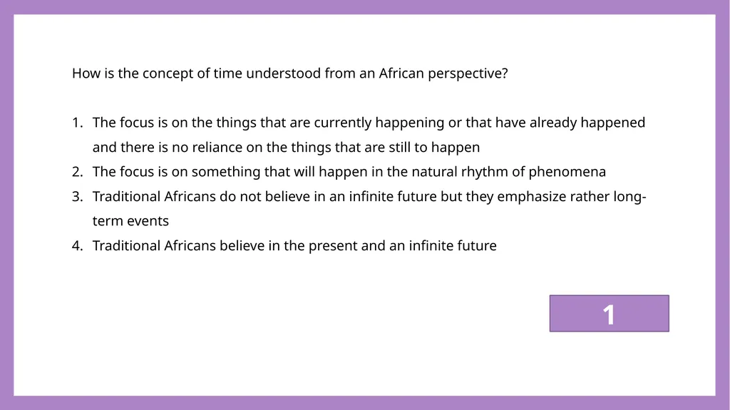 African Perspectives PYC2601 Which of the - slide 49 of 64