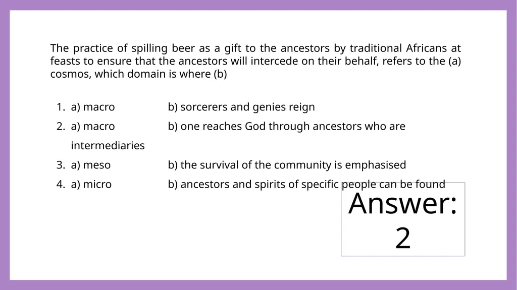 African Perspectives PYC2601 Which of the - slide 47 of 64