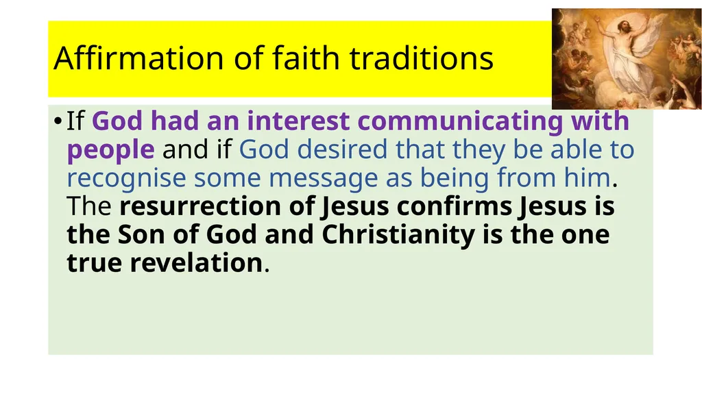 Theme 3: Religious Experience –E Different - slide 9 of 12
