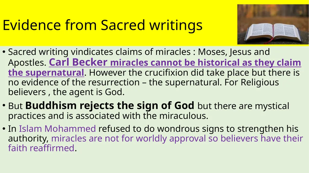 Theme 3: Religious Experience –E Different - slide 8 of 12