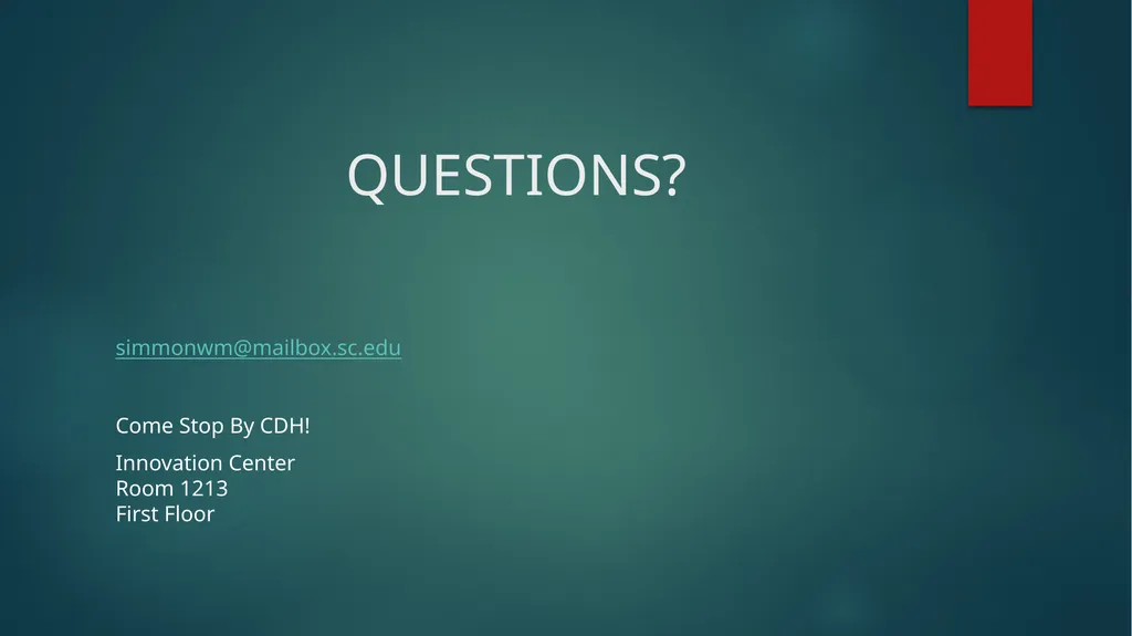 Digital Humanities What in the world is that? Why - slide 10 of 10