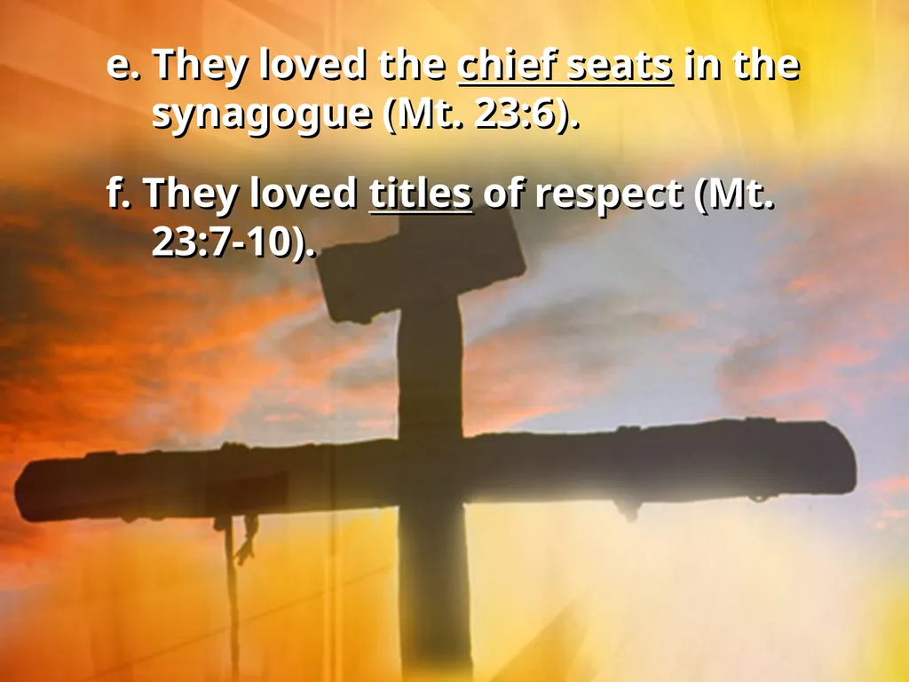 The Opposition of Jesus I. Jesus faced opposition - slide 9 of 24