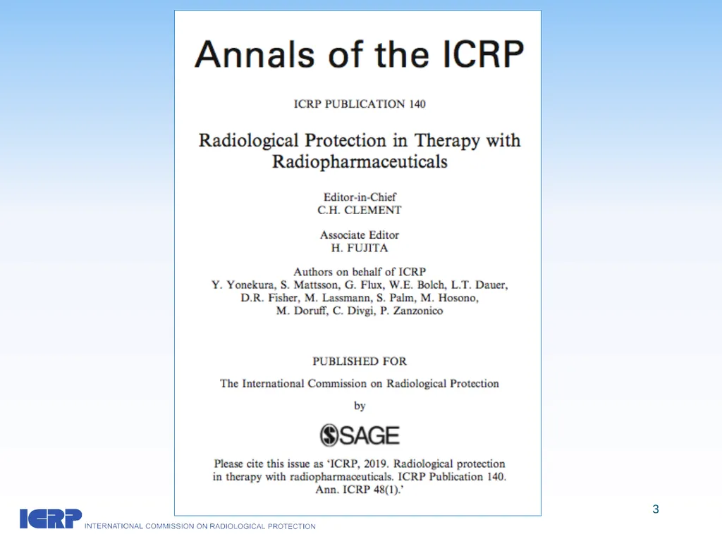 Radiological Protection in Therapy with - slide 3 of 34