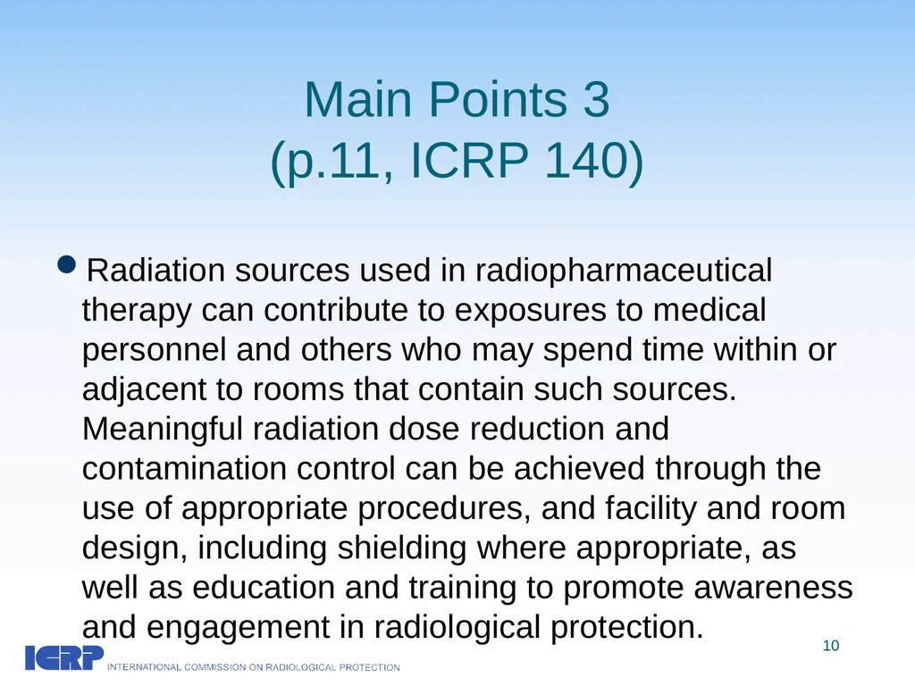 Radiological Protection in Therapy with - slide 10 of 34