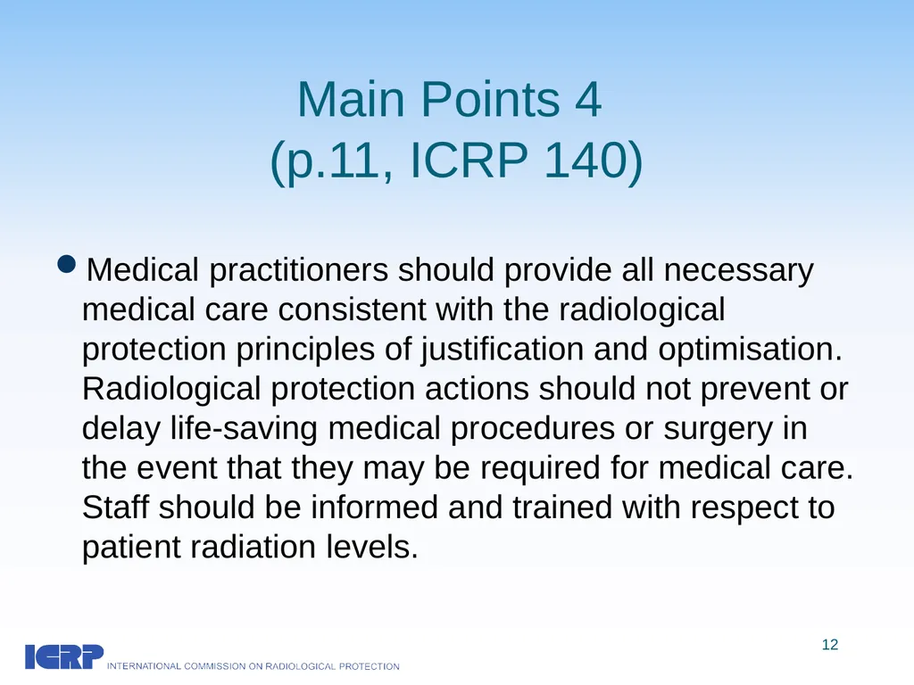 Radiological Protection in Therapy with - slide 12 of 34