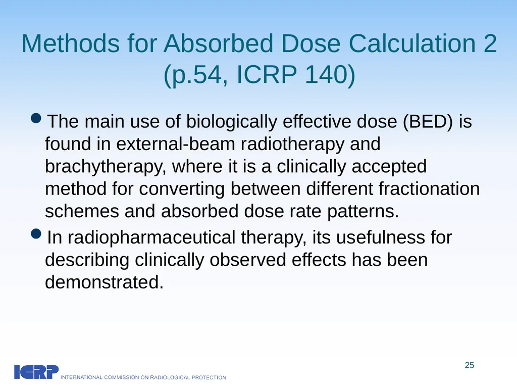 Radiological Protection in Therapy with - slide 25 of 34