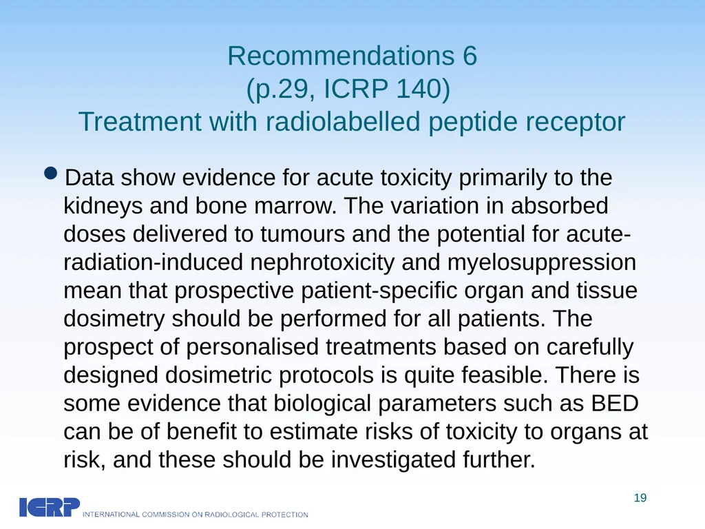 Radiological Protection in Therapy with - slide 19 of 34