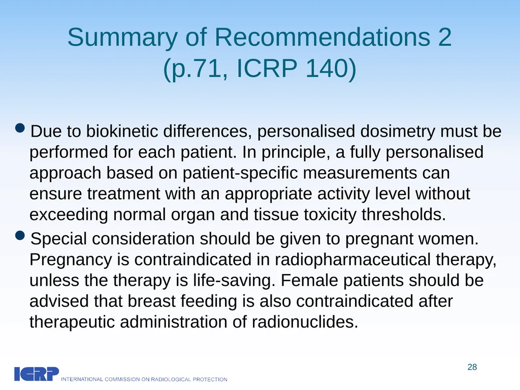 Radiological Protection in Therapy with - slide 28 of 34
