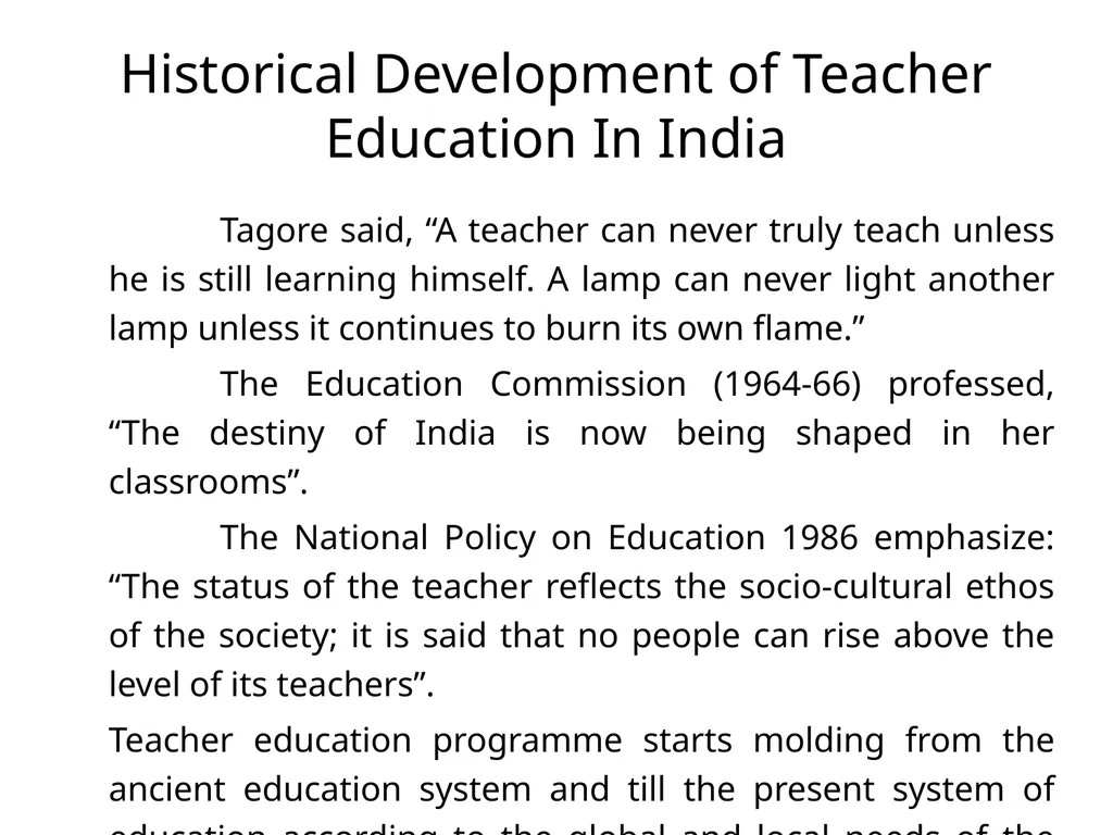 Teacher Education Dr.R.Jeyanthi Assistant - slide 38 of 56