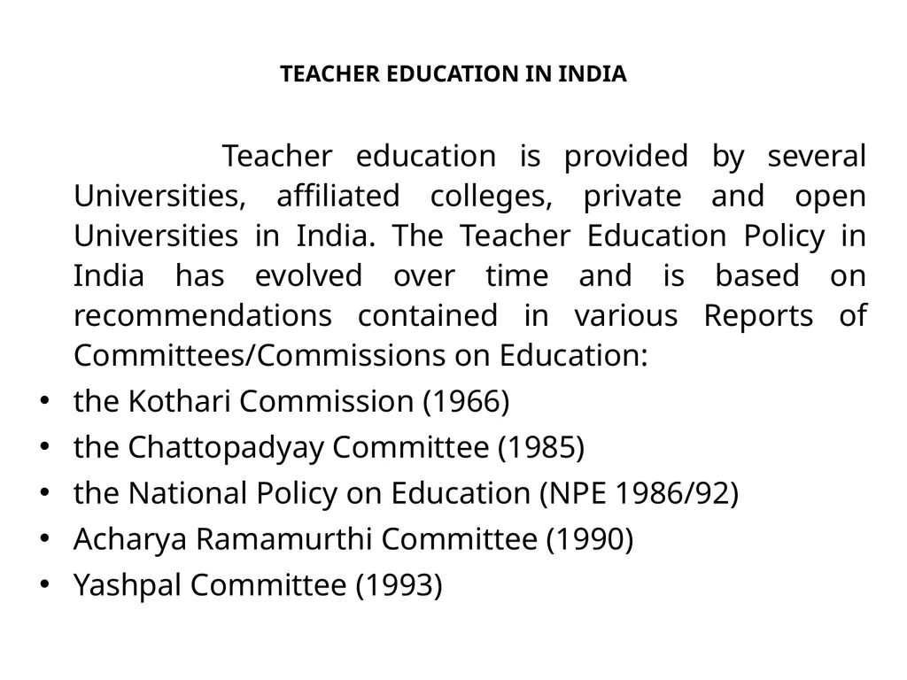 Teacher Education Dr.R.Jeyanthi Assistant - slide 13 of 56
