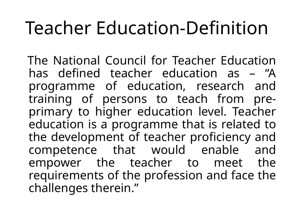 Teacher Education Dr.R.Jeyanthi Assistant - slide 6 of 56