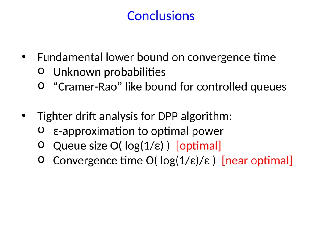 Energy-Aware Wireless Scheduling with Near Optimal - slide 29 of 29