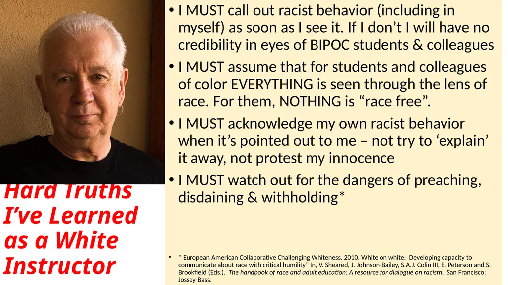 Antiracist Pedagogy: Teaching, Learning, - slide 21 of 26