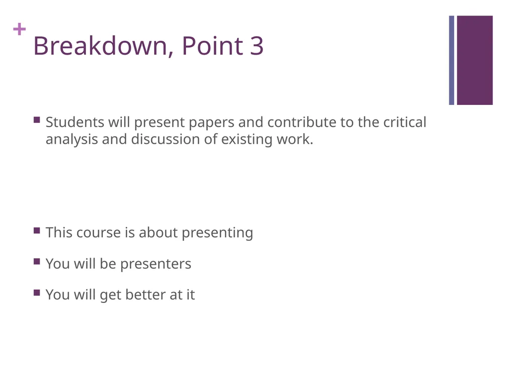 COS 597C Vivek Pai Basic Course Info Computer - slide 7 of 15