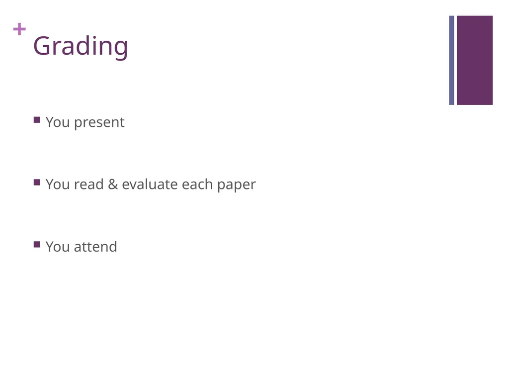 COS 597C Vivek Pai Basic Course Info Computer - slide 13 of 15