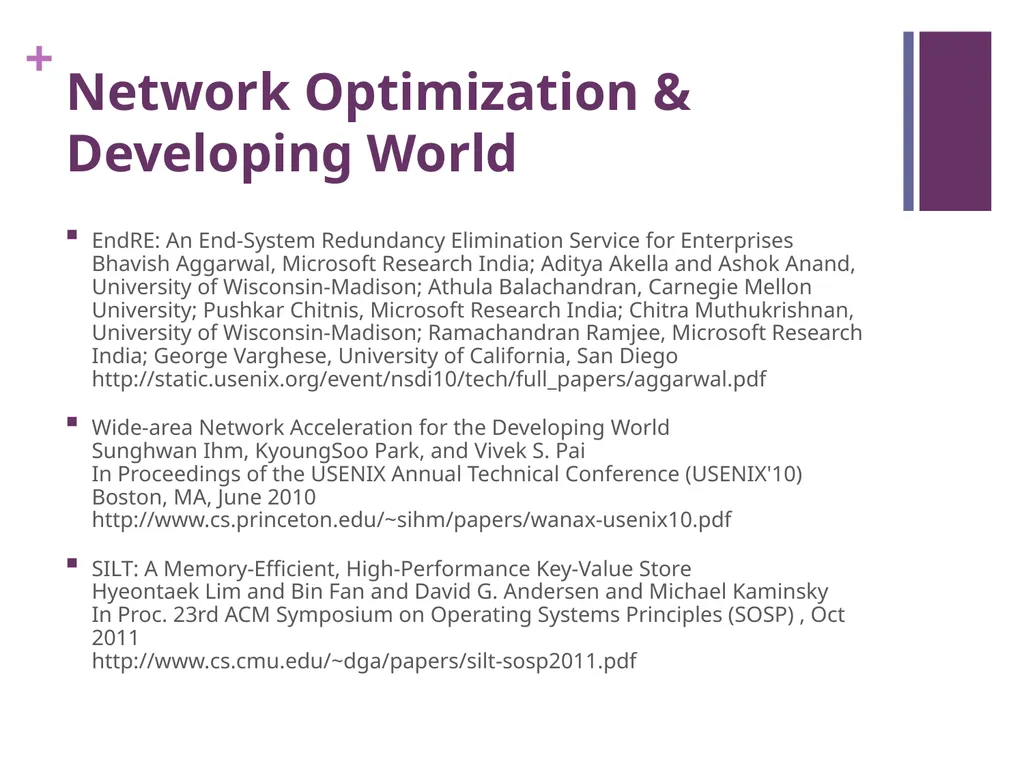 COS 597C Vivek Pai Basic Course Info Computer - slide 12 of 15