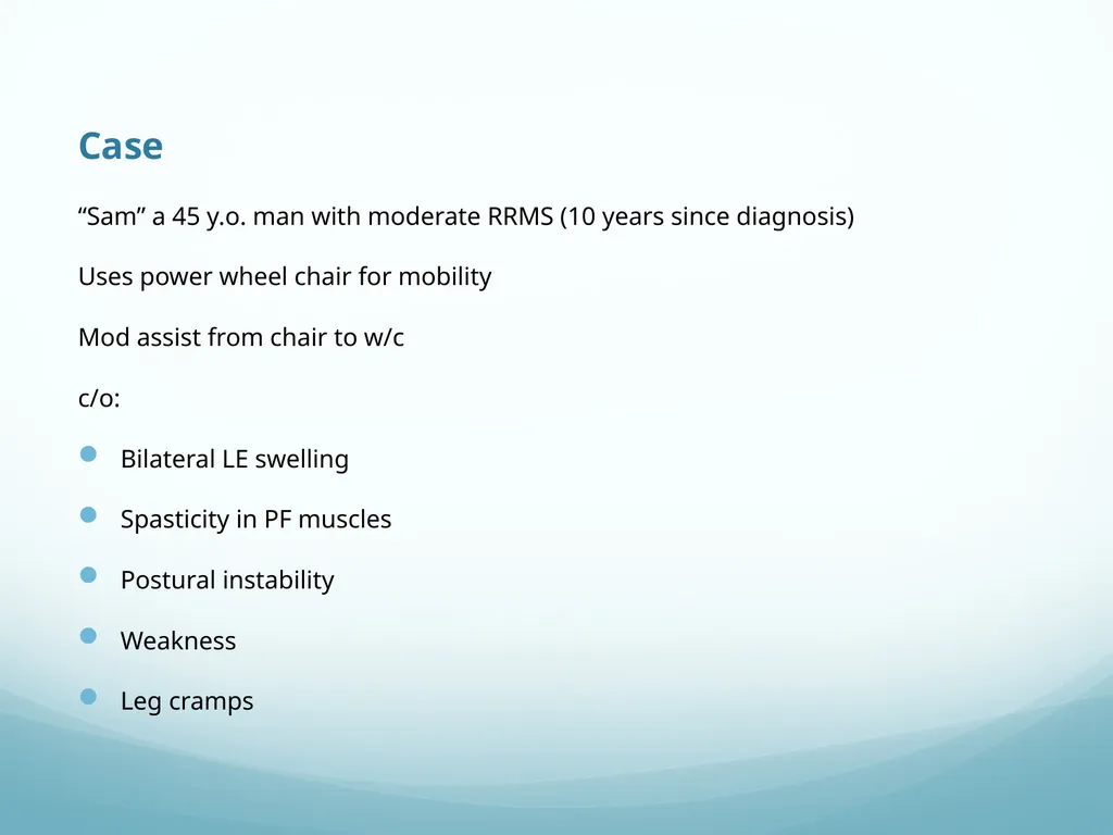 Aquatic Therapy For Neurological Conditions - slide 33 of 38