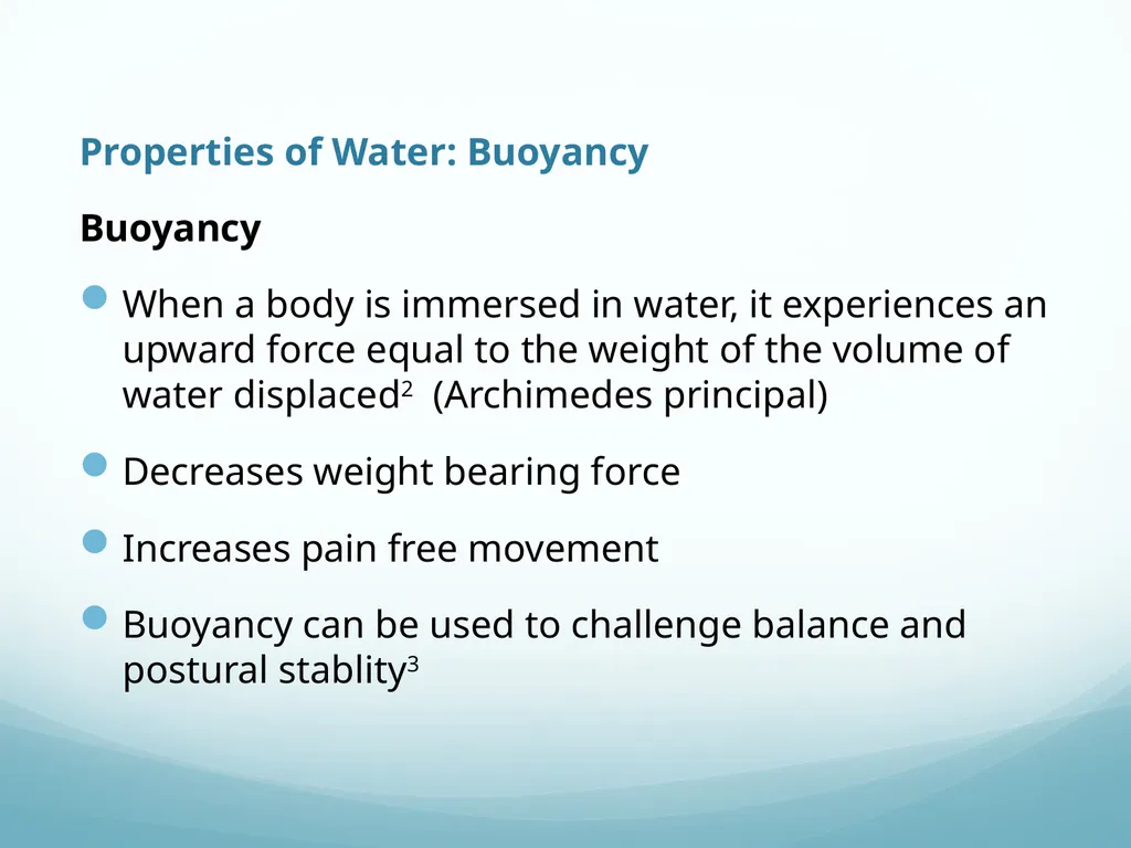Aquatic Therapy For Neurological Conditions - slide 5 of 38
