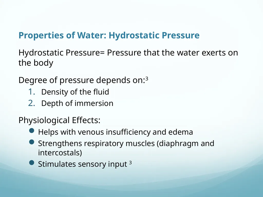 Aquatic Therapy For Neurological Conditions - slide 7 of 38