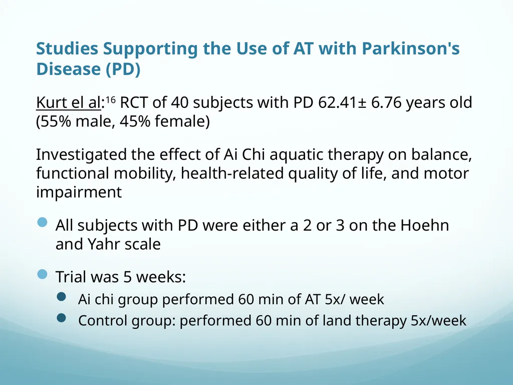 Aquatic Therapy For Neurological Conditions - slide 26 of 38