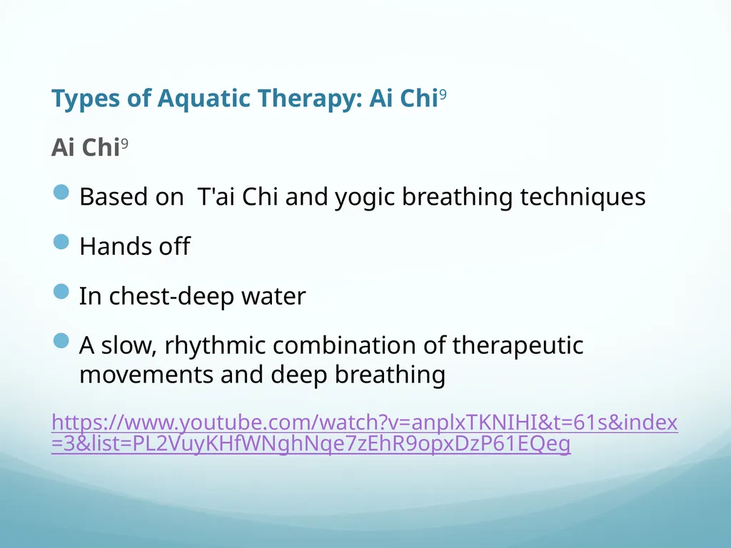 Aquatic Therapy For Neurological Conditions - slide 18 of 38