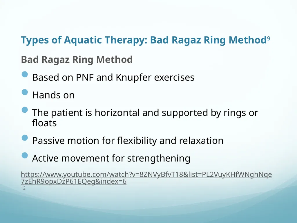 Aquatic Therapy For Neurological Conditions - slide 20 of 38
