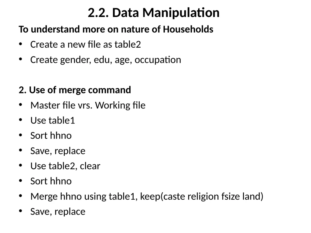 Application of Computer in Economics Course: - slide 146 of 194