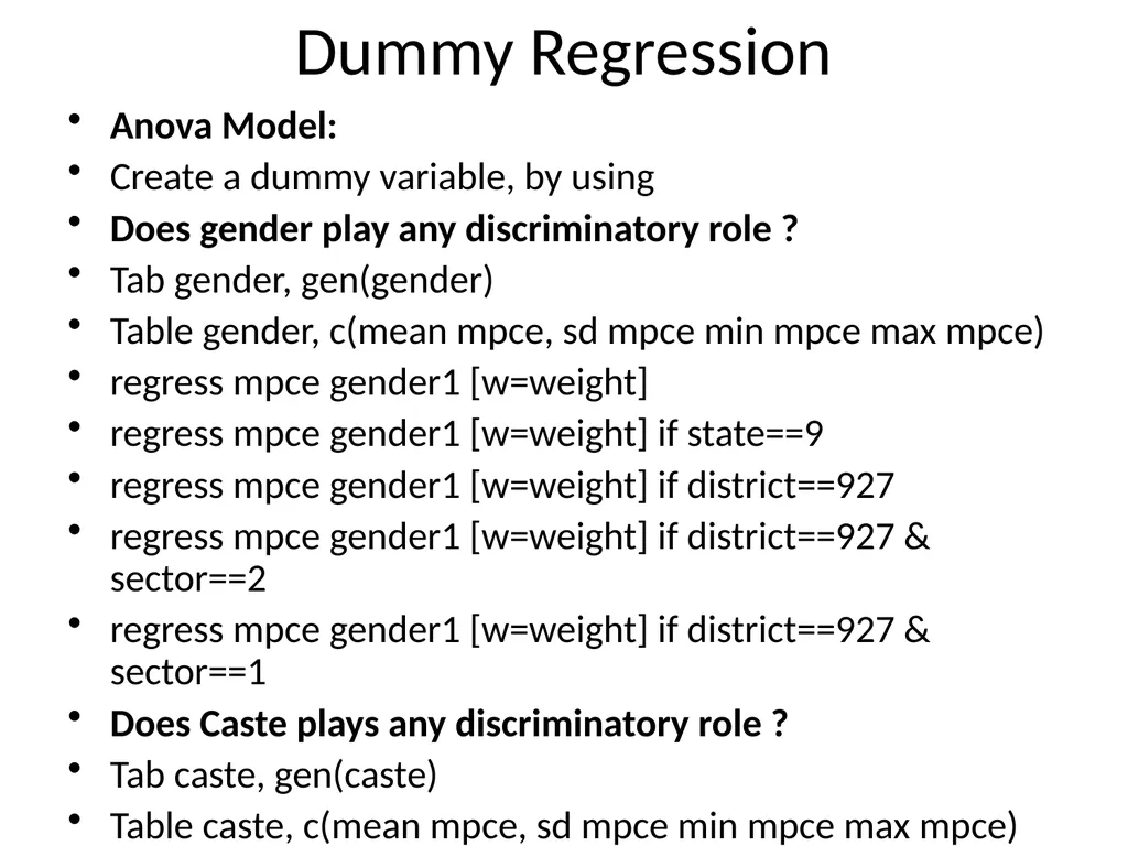 Application of Computer in Economics Course: - slide 158 of 194