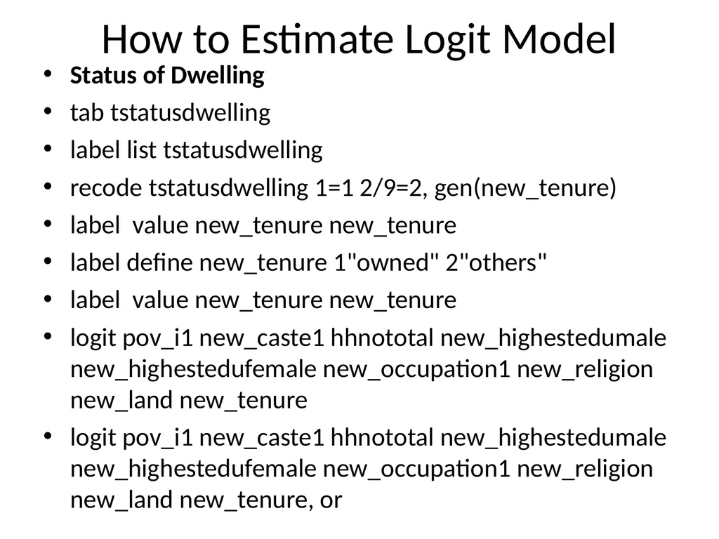 Application of Computer in Economics Course: - slide 164 of 194