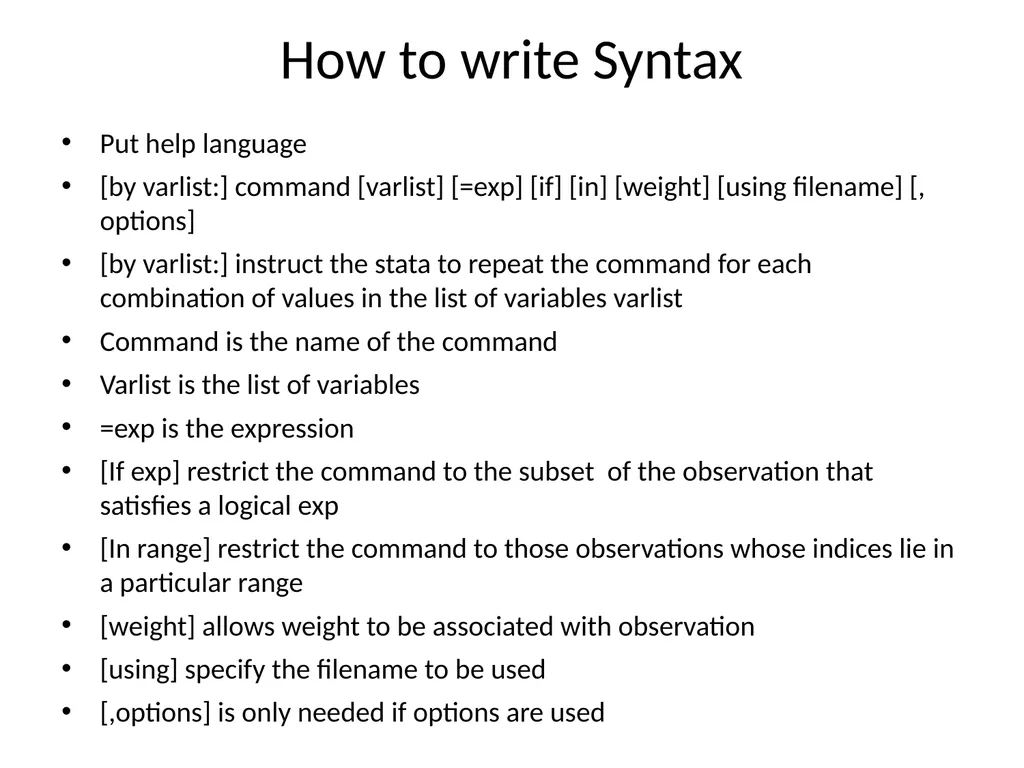 Application of Computer in Economics Course: - slide 138 of 194