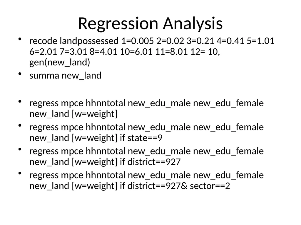 Application of Computer in Economics Course: - slide 156 of 194