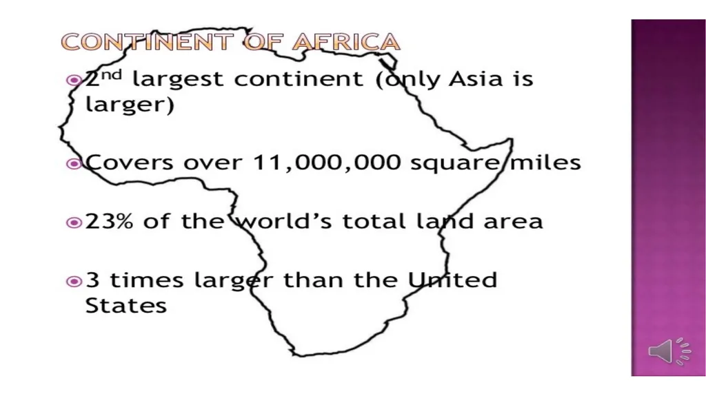 Continent of Africa by Dr James Sambo Brief - slide 3 of 17