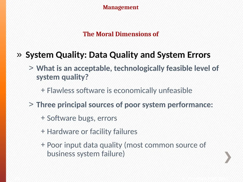MANAGEMENT of INFORMATION Ethical and Social - slide 29 of 34