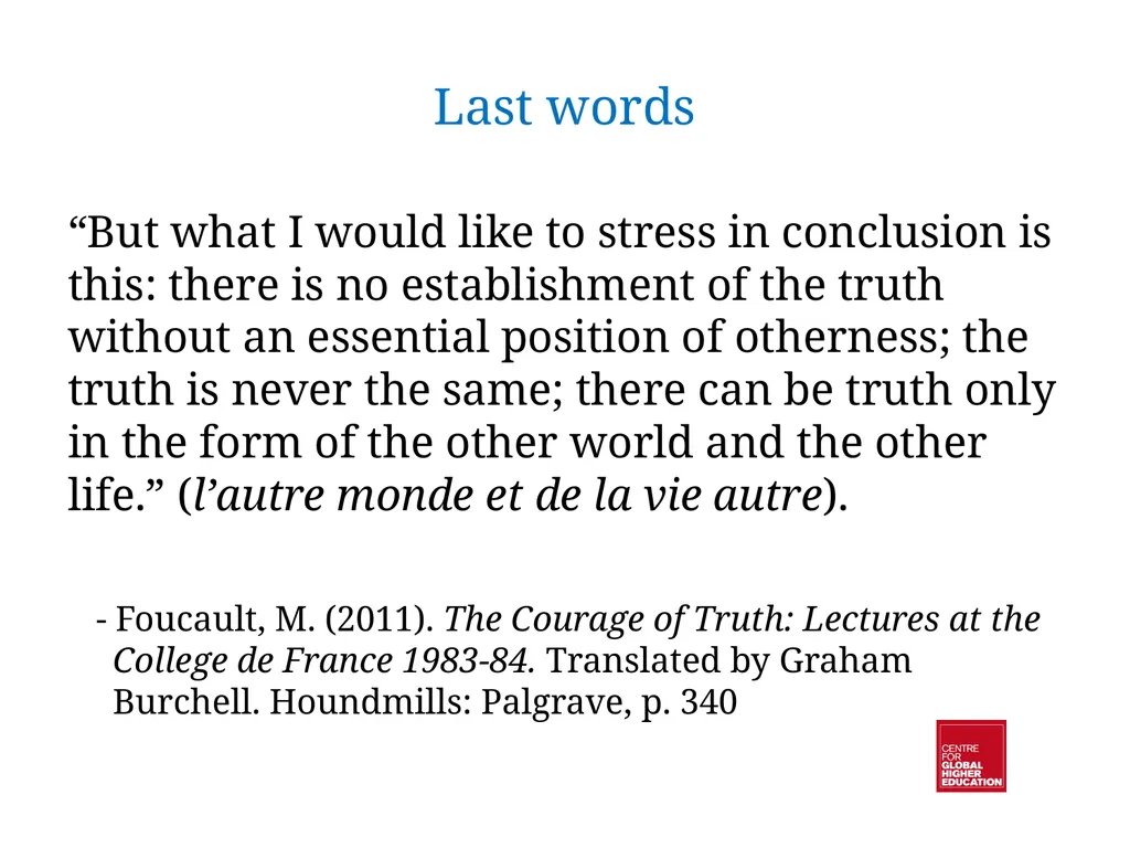 Higher Education as Self-formation Simon Marginson - slide 7 of 20