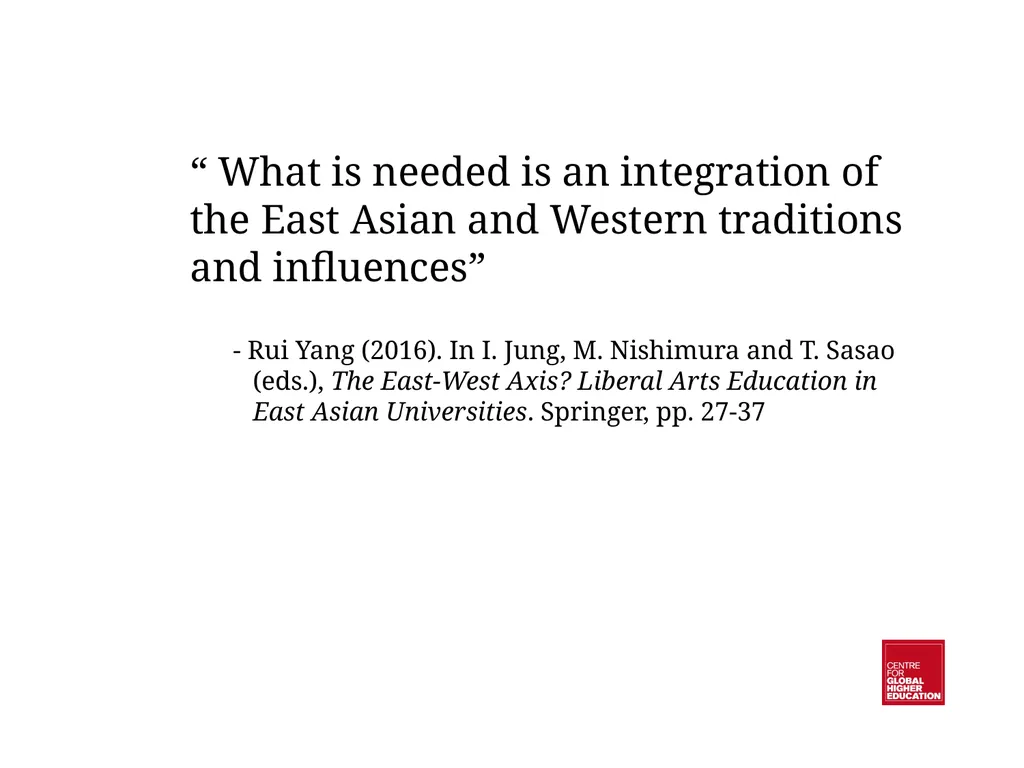 Higher Education as Self-formation Simon Marginson - slide 18 of 20