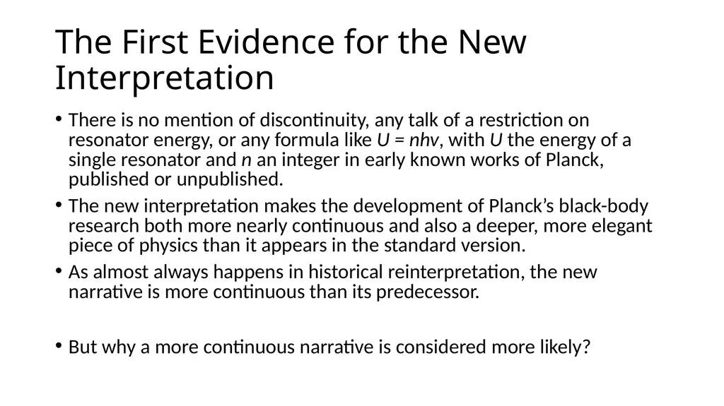 Thomas Kuhn: Revisiting Planck History & - slide 6 of 13