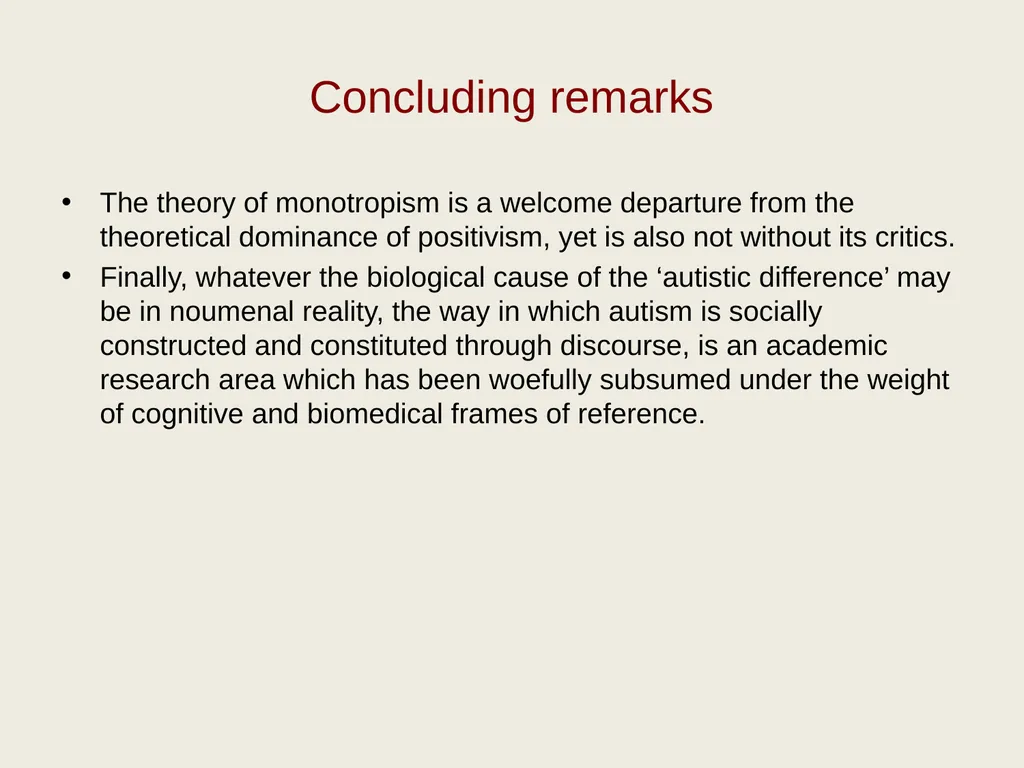 An insider’s critique of the dominant - slide 23 of 30
