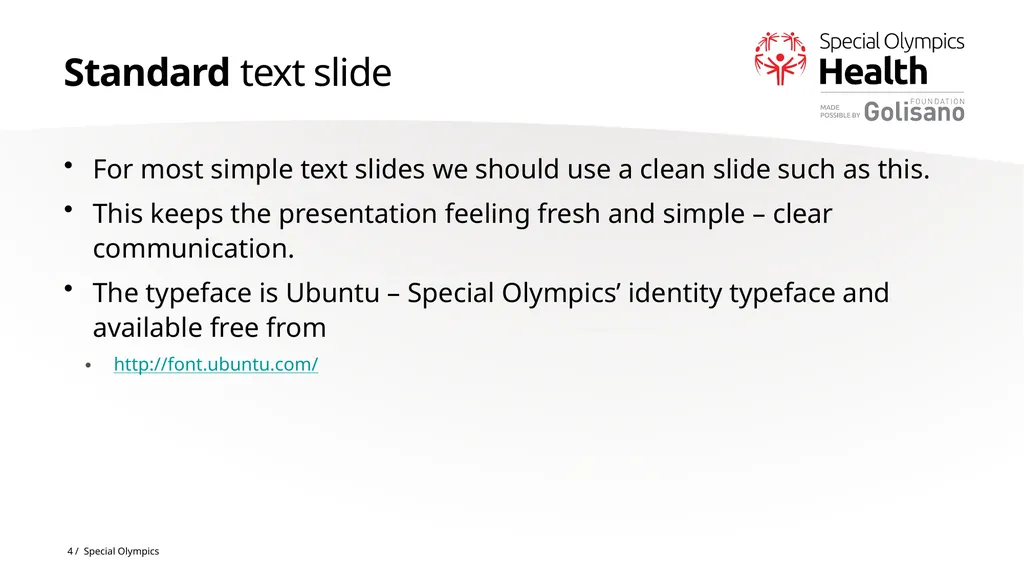 The Special Olympics powerpoint template Some tips - slide 4 of 11