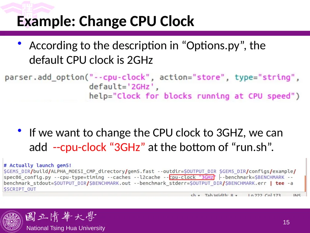 CS5100 Advanced Computer Architecture Installing - slide 15 of 16