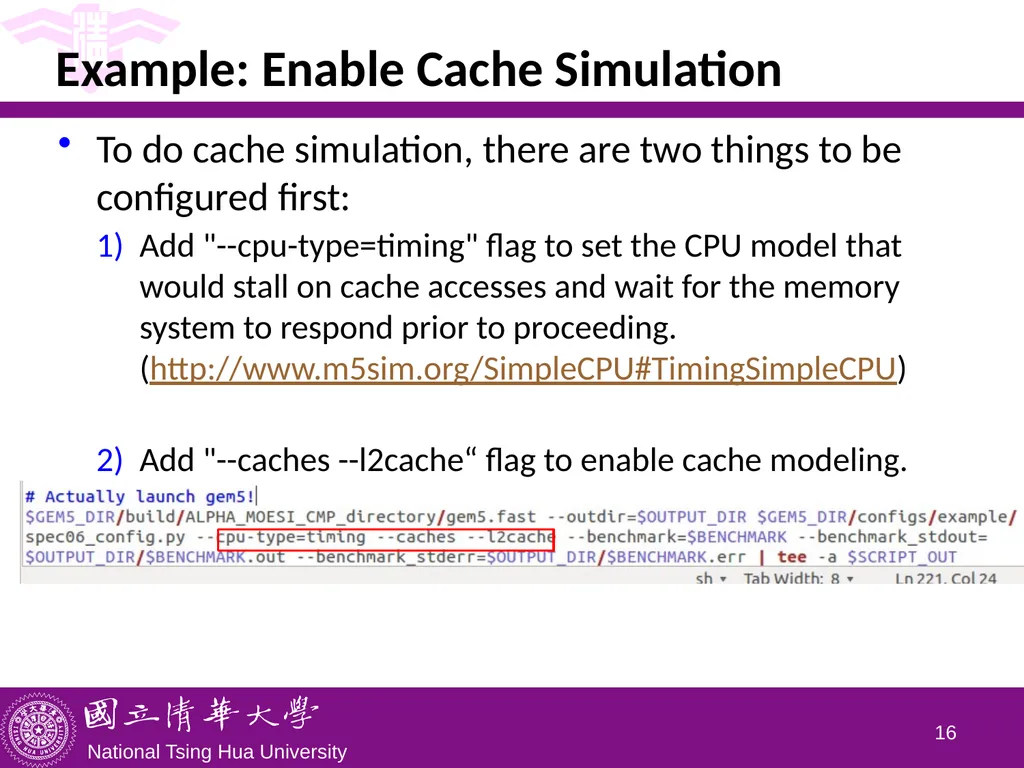CS5100 Advanced Computer Architecture Installing - slide 16 of 16