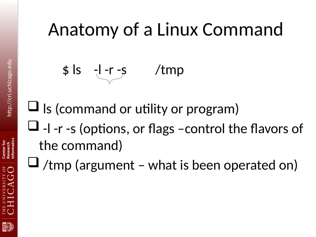 Introduction to Linux command line for - slide 9 of 22