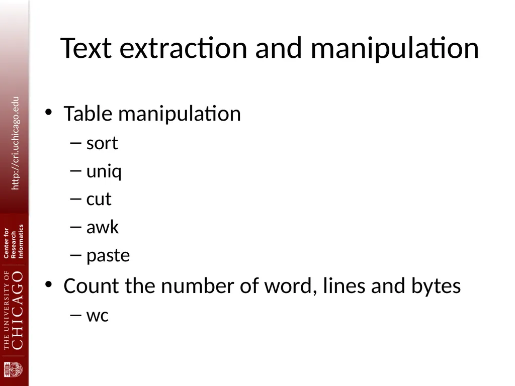 Introduction to Linux command line for - slide 18 of 22